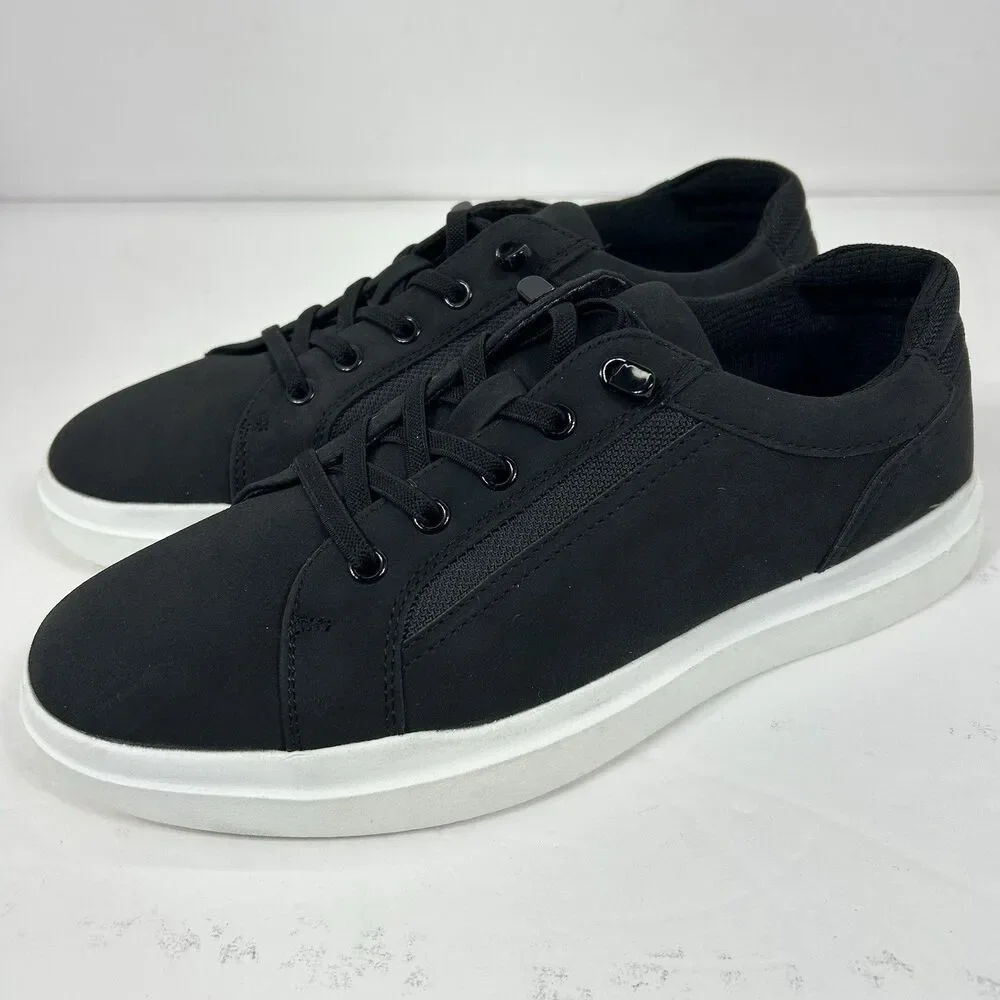 Studio Infinite Shoes Men's 7 Miguel II Black Low Top Oxford Casual Cushioned